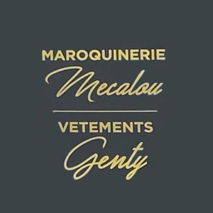 Logo Maroquinerie Vêtements GENTY-MECALOU